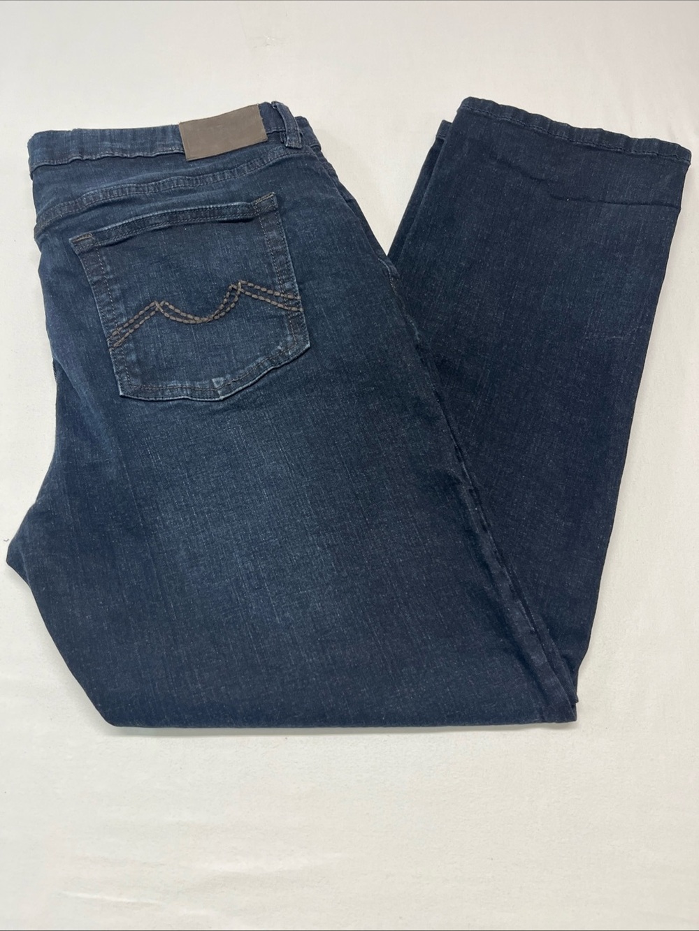 Men's Straight Jeans - Classic Dark Blue 40x31 work sports park stretch 1319